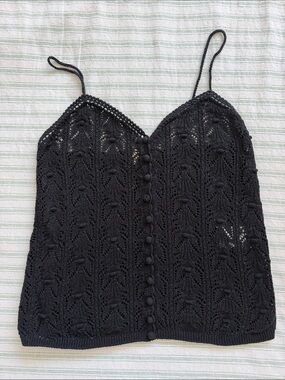 Sezane Francisco Top Black - Size XS